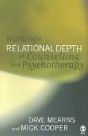 Cover of Working at Relational Depth in Counselling and Psychotherapy